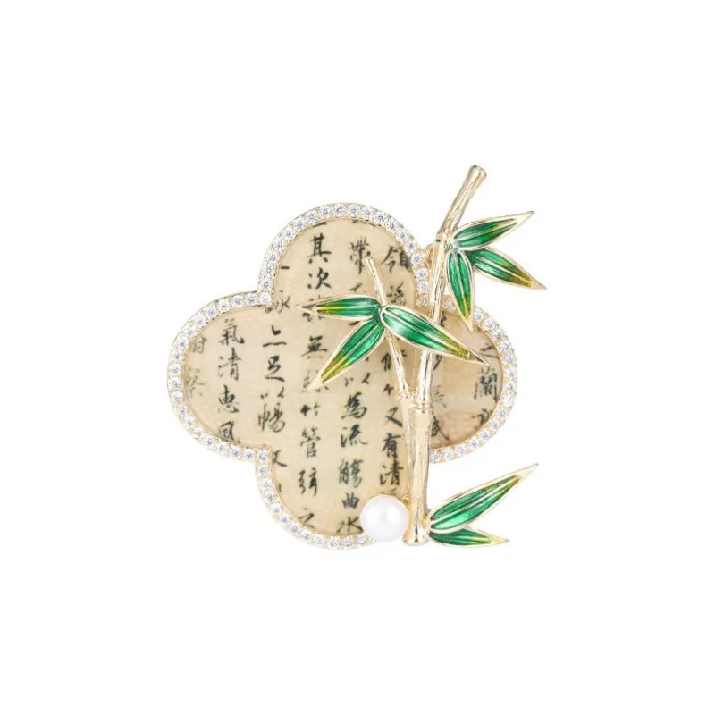 Yamaichi Maru Eco Friendly Copper Brooches Women's-0