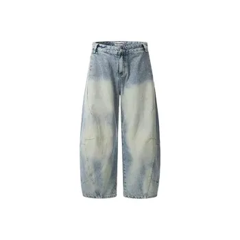 HKRXEC Jeans Men Blue