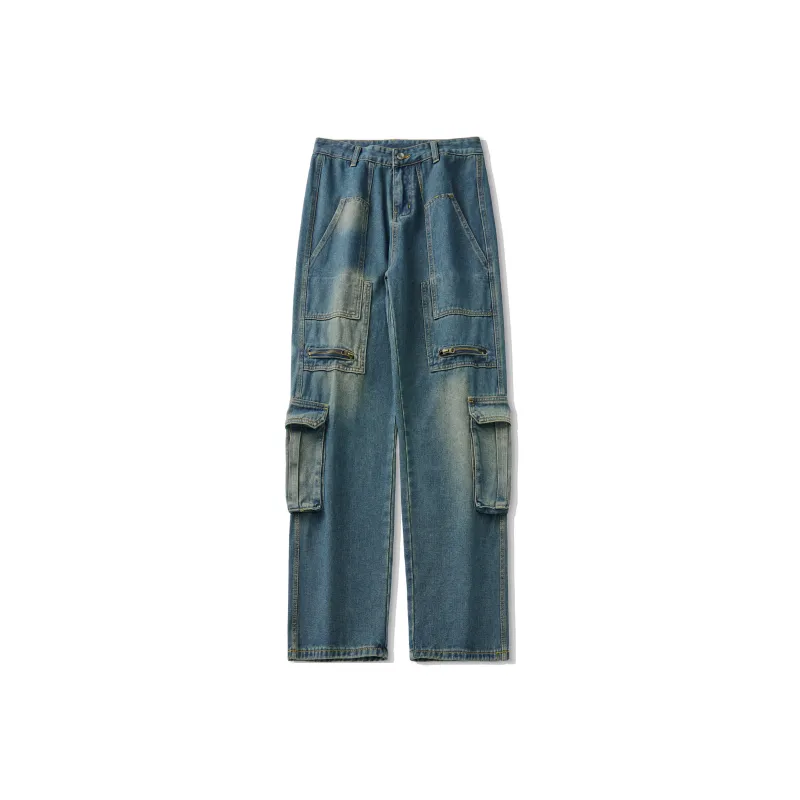BOTH PLAY Jeans Unisex Nostalgic Blue-0