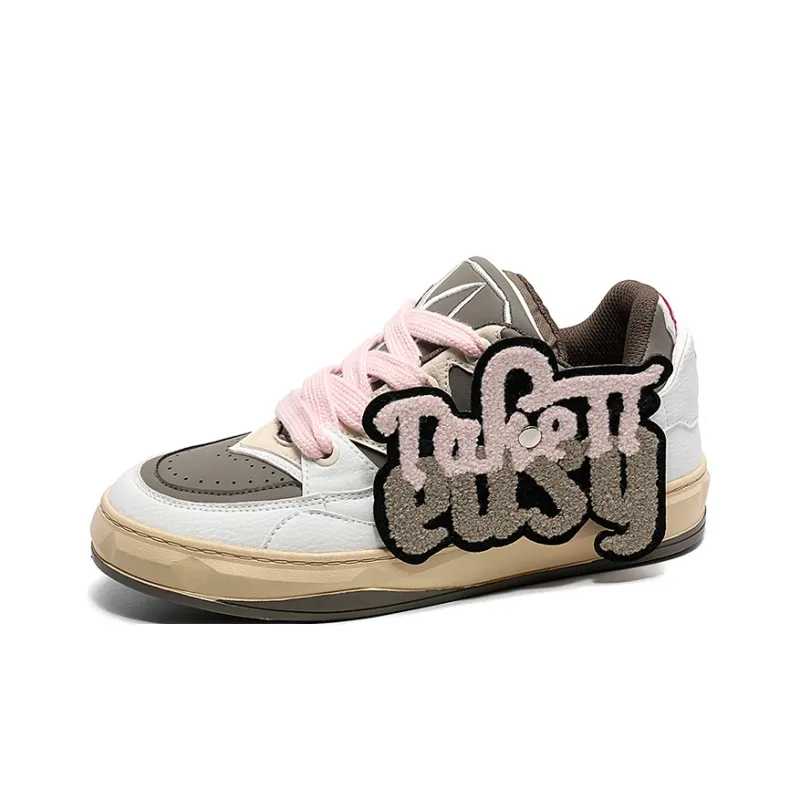 OUBT Niche Couple Trendy Shoes Breathable And Slip Resistant Low Top Skateboard Shoes Unisex-11