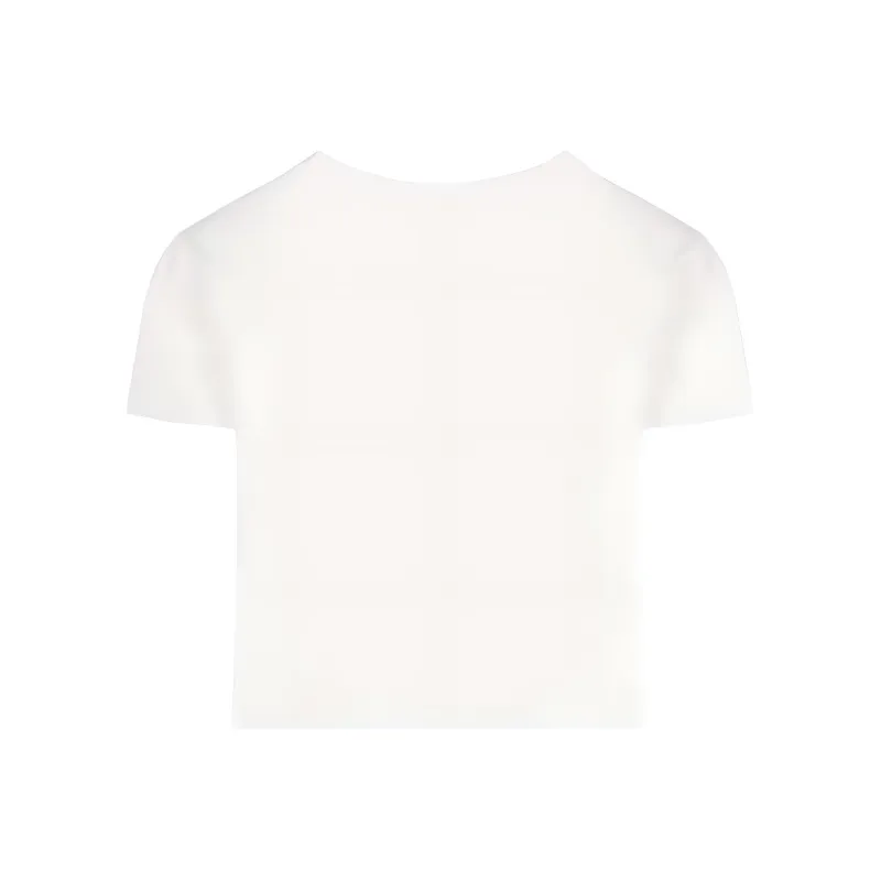 DOKZB T Shirts Women's White-1