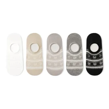Primeet No Show Socks Women's 5 Pack