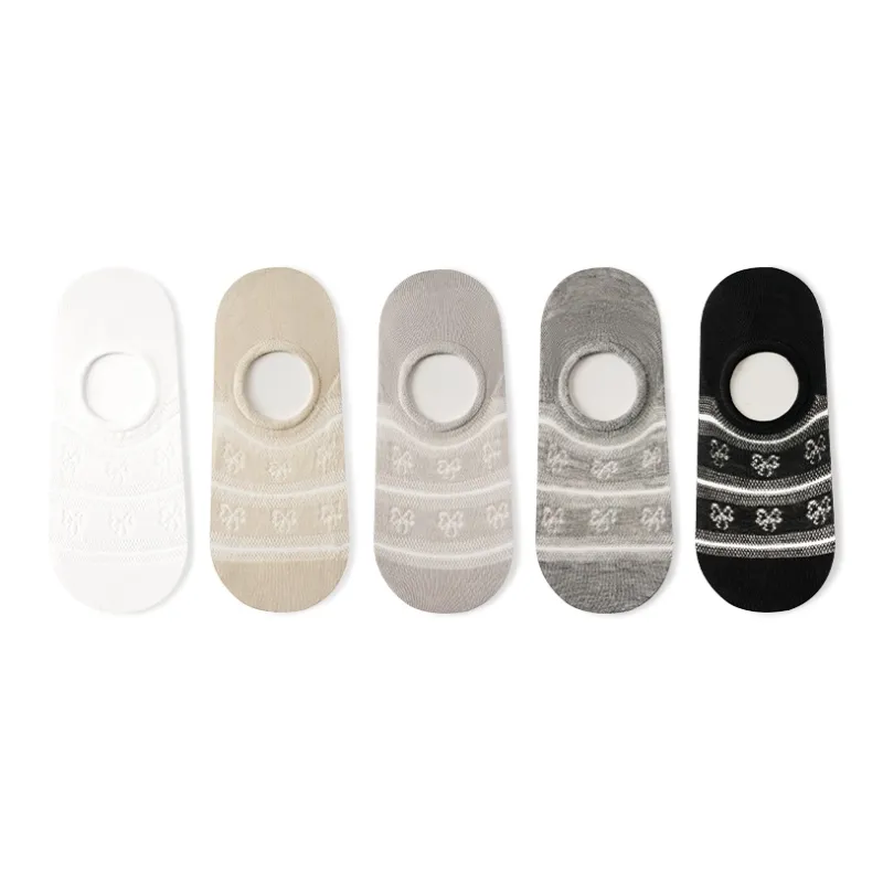 Primeet No Show Socks Women's 5 Pack-0