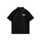 [Seamless Ice Silk]Black (White Gradient Chest Logo)