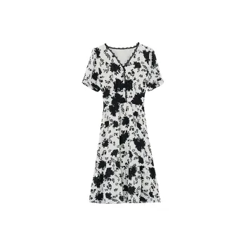 Mu Xiao Xin Short Sleeved Dress Women's