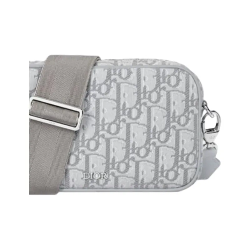 DIOR Cotton Crossbody Bag, Shoulder Bag Trumpets Kids' Gray-5
