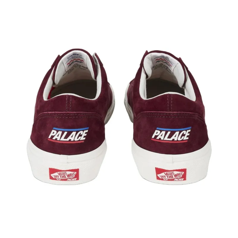 PALACE x Vans Old Skool 36 Low Top Skateboard Shoes Men's Red-4