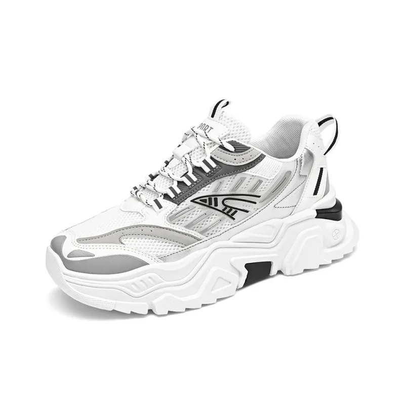 Dao Tu Sen Shock Absorbers With Slip Resistant And Abrasion Resistant Properties Low Top Chunky Sneakers Men's-6