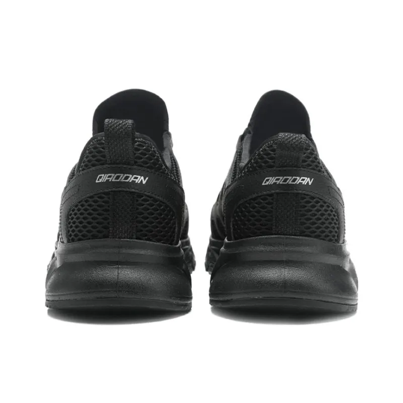 QIAODAN Slip Resistant, Waterproof, And Breathable River Trekking Shoes Men's Black-3