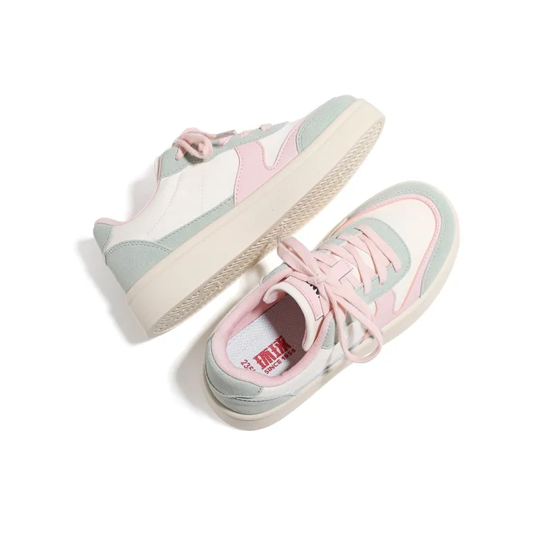 HUANQIU Coverage Lightweight And Breathable Low Top Skateboard Shoes Women's-4