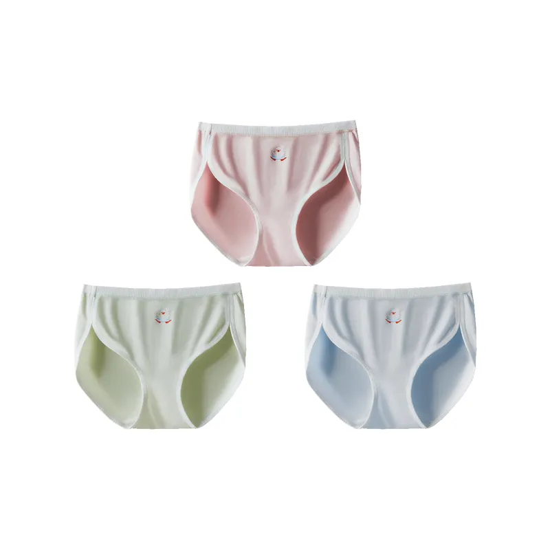 Urban Beauty Underpants Fashion Basic Versatile Skin Friendly Breathable Women's 3 Pack-0
