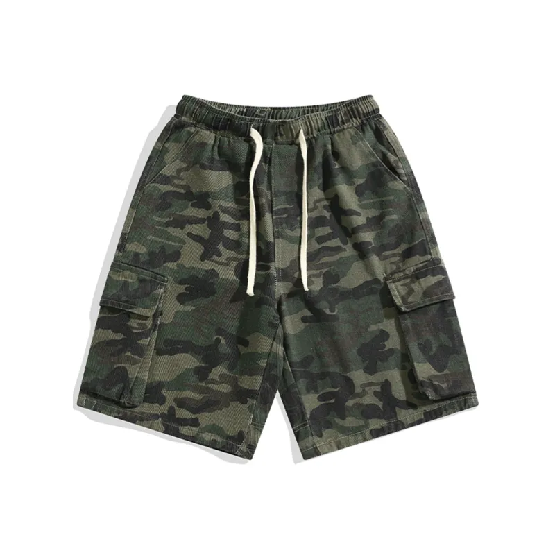 WARNING LIGHT Denim Shorts Unisex-0