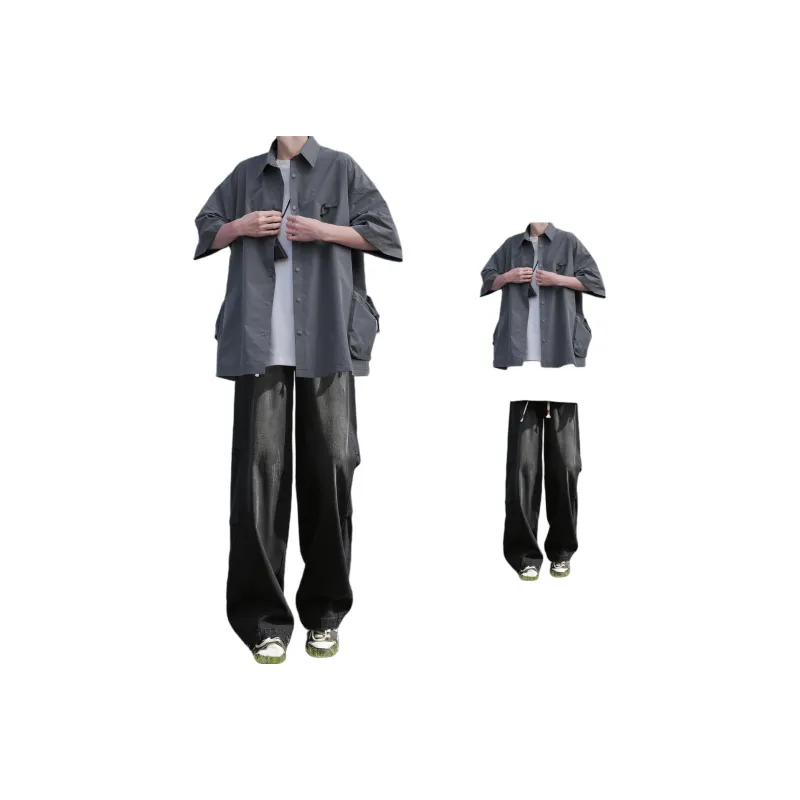 A/2/8/T Shirt Matching Sets Unisex-3