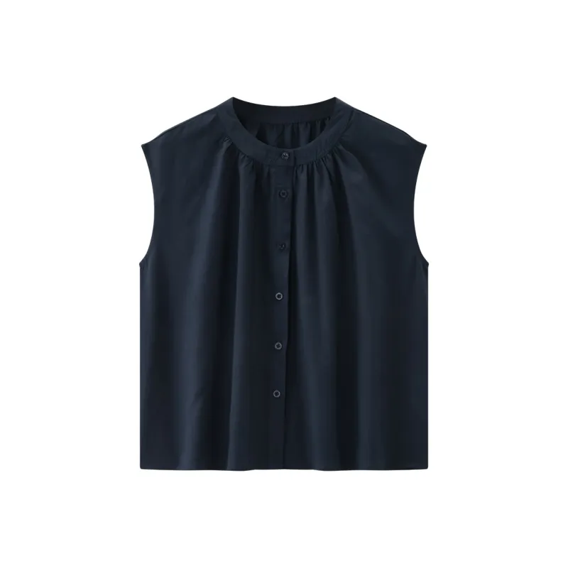 KUHNMARVIN Shirts Women's Navy Blue-1