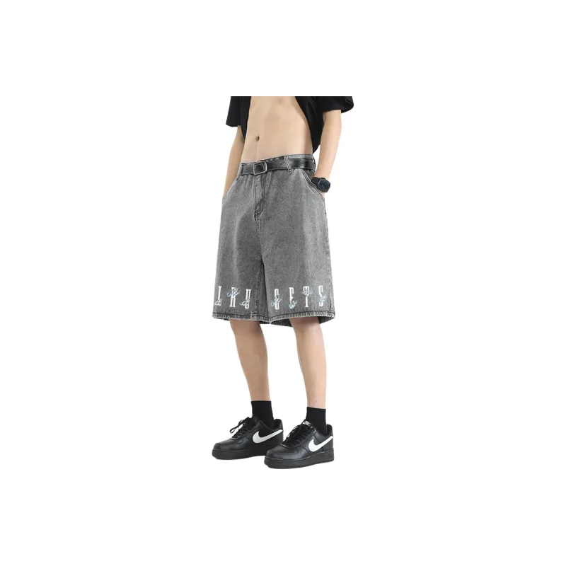 Colorful Creations Denim Shorts Unisex-0