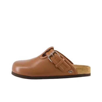 Valentino Closed Toe Slippers Women's Brown