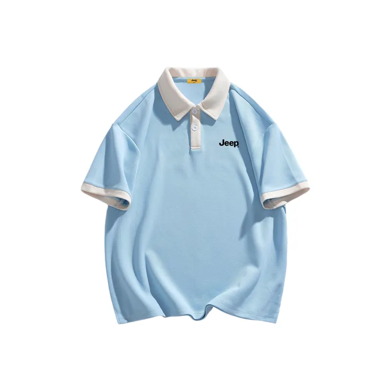 Jeep Short Sleeved Polo Shirt Men's-2