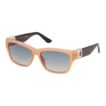 GUESS Injection Square Sunglasses Women's Tortoiseshell