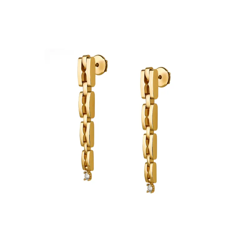 BVLGARI 18K Gold Earrings Women's Gold-1