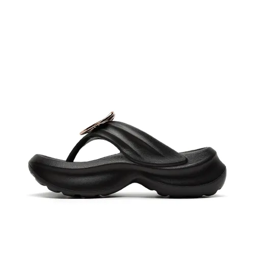 JOSINY Quiet, Odor Resistant, Quick Dry, Antibacterial Flip Flops Women's