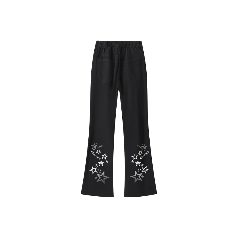 HUANQIU Jeans Unisex-3
