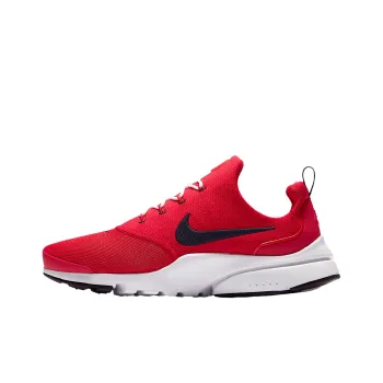 Nike Presto Fly Abrasion Resistant Slip Resistant Low Top Casual Shoes Men's Red