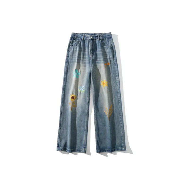 HKRXEC Jeans Men Blue-0
