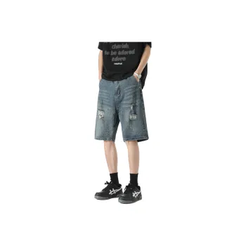 TUCANO Denim Shorts Unisex Blue