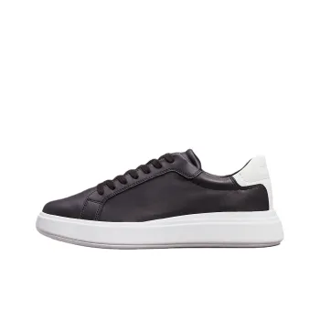 CALVIN KLEIN Low Top Skateboard Shoes Men's Black