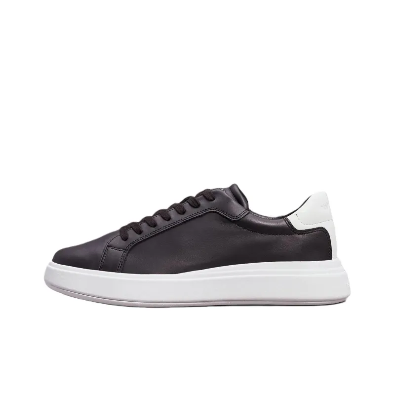 CALVIN KLEIN Low Top Skateboard Shoes Men's Black-0