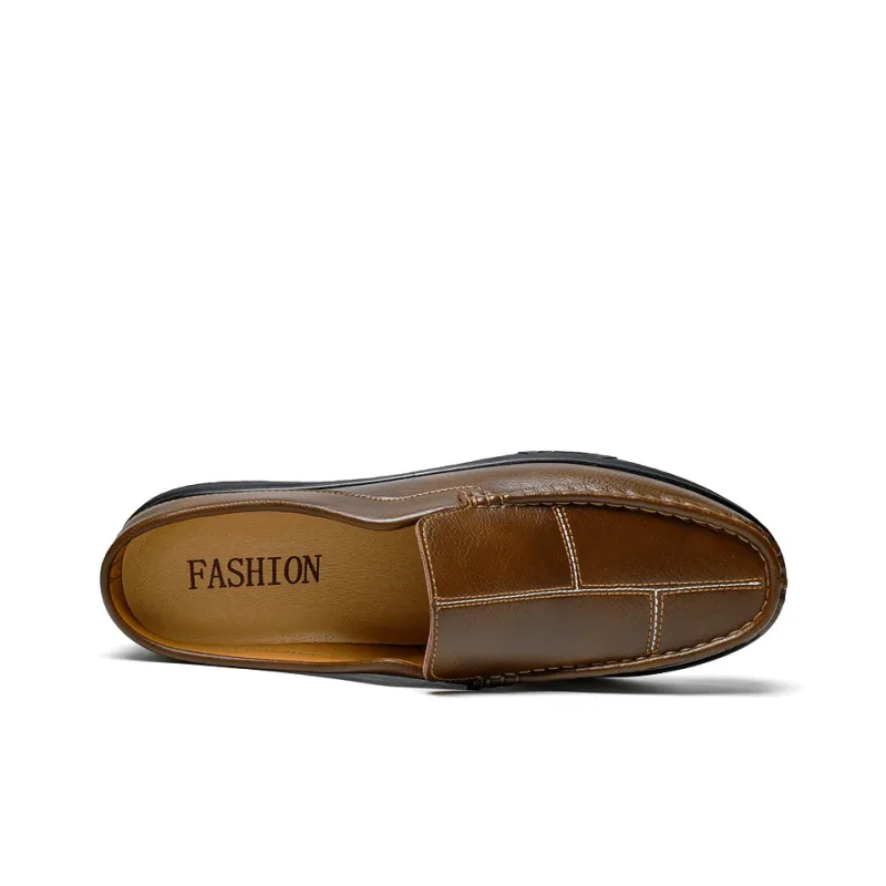 Abango Rubber Sole Slip Resistant Closed Toe Slippers Men's-7