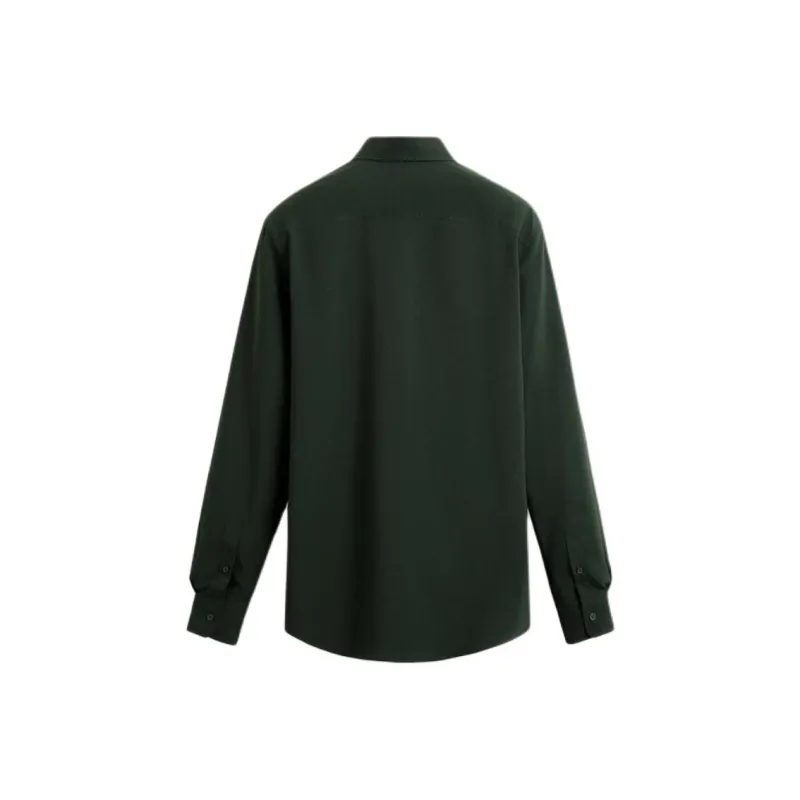 ZARA Shirts Men Green-1