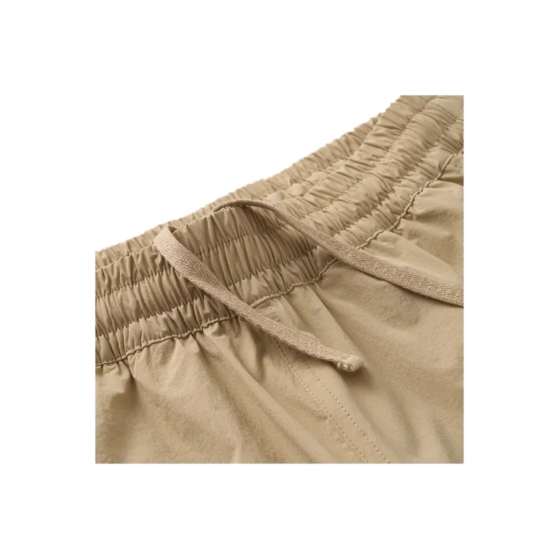 New Era Casual Pants Unisex Khaki-4