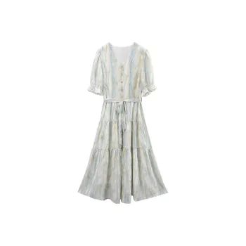 A Paradise For Awakening Short Sleeved Dress Women's