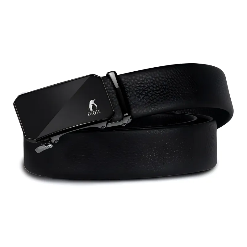 Emperor Penguin Top Grain Cow Leather Belts Unisex Width 3.5CM-2