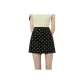 Black Sole White Polka Dot