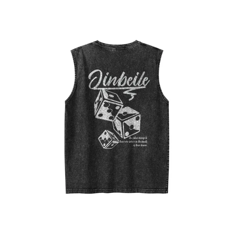 JINBEILE Tank Tops Unisex-0