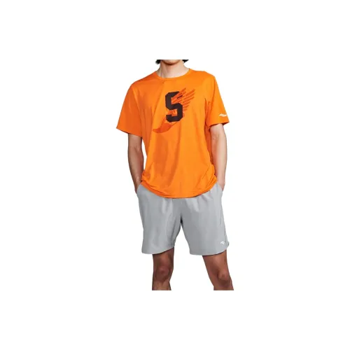 Saucony T Shirts Men Orange