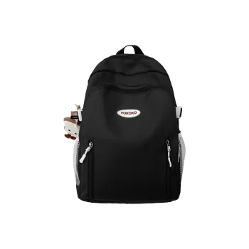 Meow In The Grass Nylon Backpack Women's Multicolor