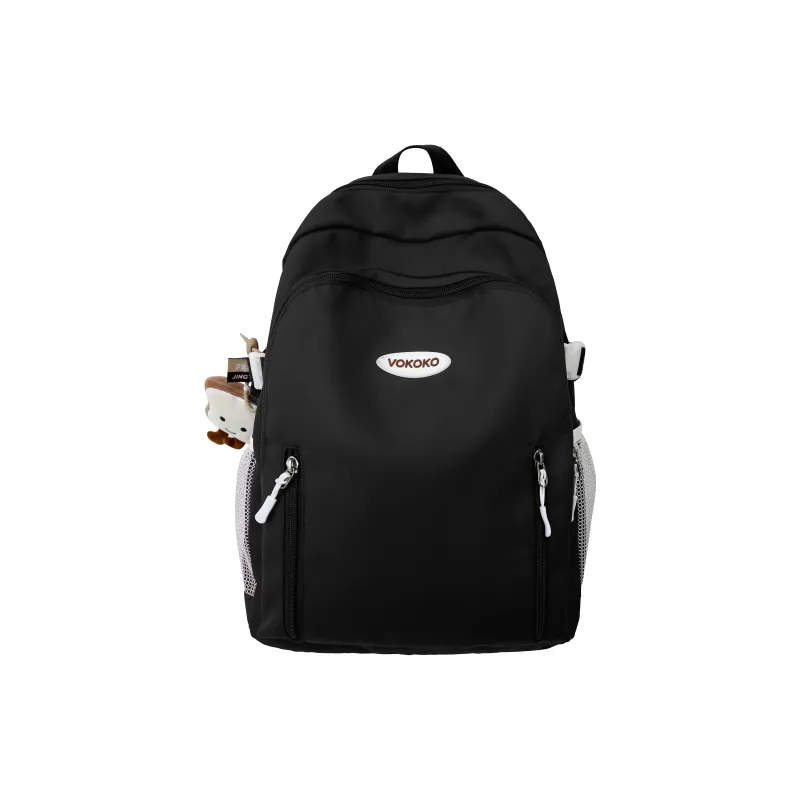 Meow In The Grass Nylon Backpack Women's Multicolor-0
