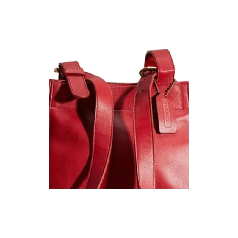 COACH Soho Glove Tanning Buckle Bag Handbag, Shoulder Bag Women's Red-3