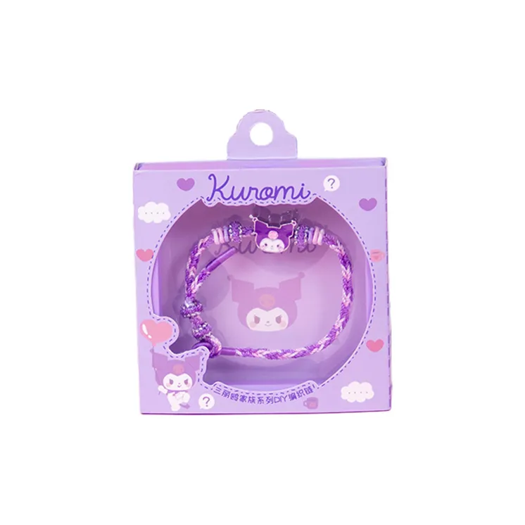 FIRST PARTY x Sanrio Kuromi Hello Kitty Hello Kitty Hand Woven Red String Rope Bracelets-1
