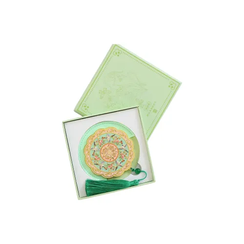 Gentle Welcome Chinese Fashion Trend Ancient Style Sparrow On Flower Branch Adding Flowers Portable Make Up Mirrors