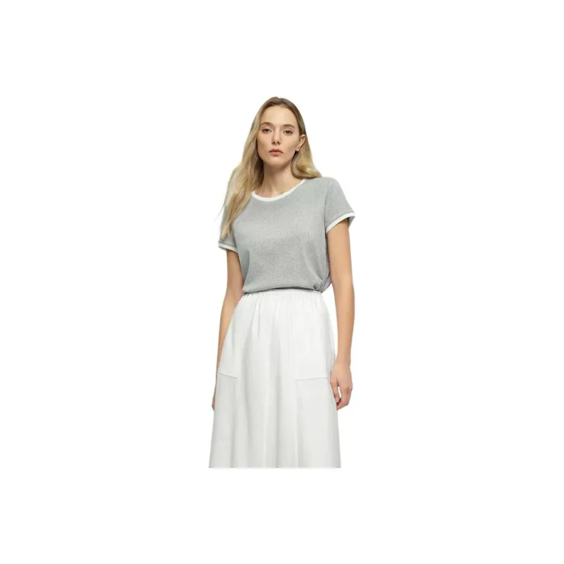 OVV T Shirts Women's Smoke Gray-0