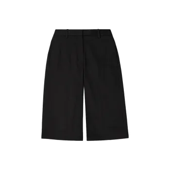 NILI LOTAN Denim Shorts Women's Black