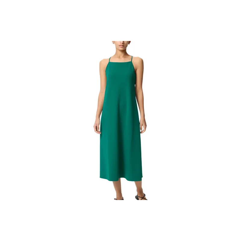 UNIQLO Slip Dresses Women's Turquoise-0