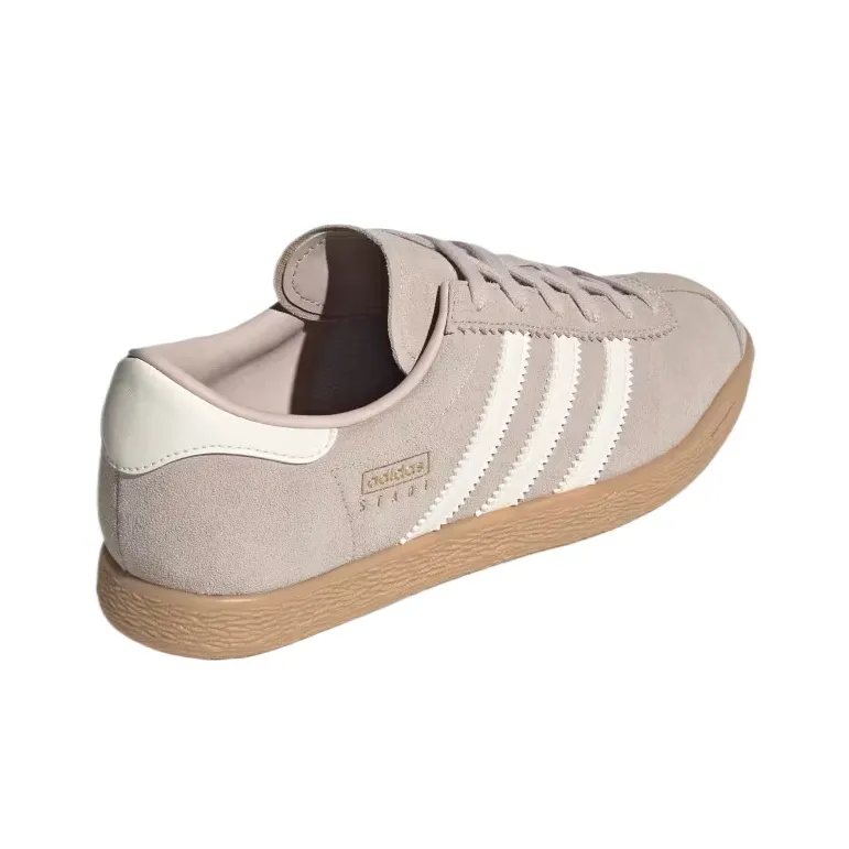 Adidas Originals Stadt Low Top Skateboard Shoes Unisex Light Brown-4