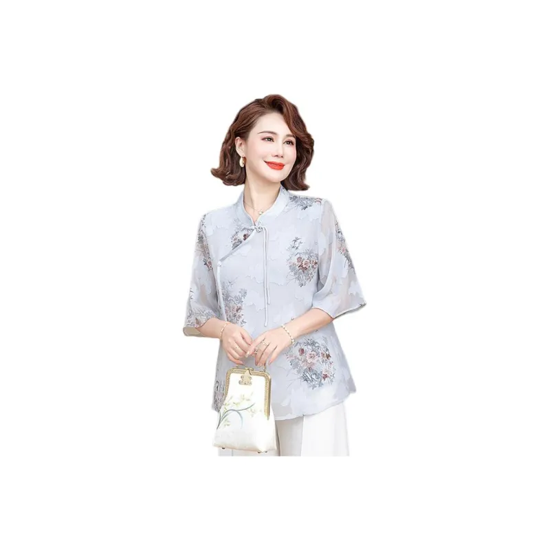 PIERRE CARDIN Chiffon Shirt Women's-4