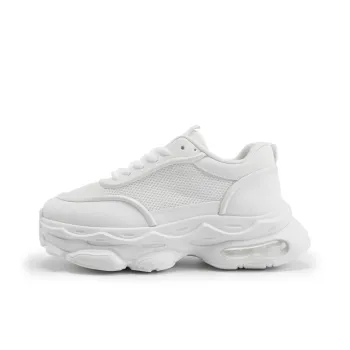 TOM TAILOR Pure White Jumping Trendy Shoes Mid Top Casual Shoes Men's White