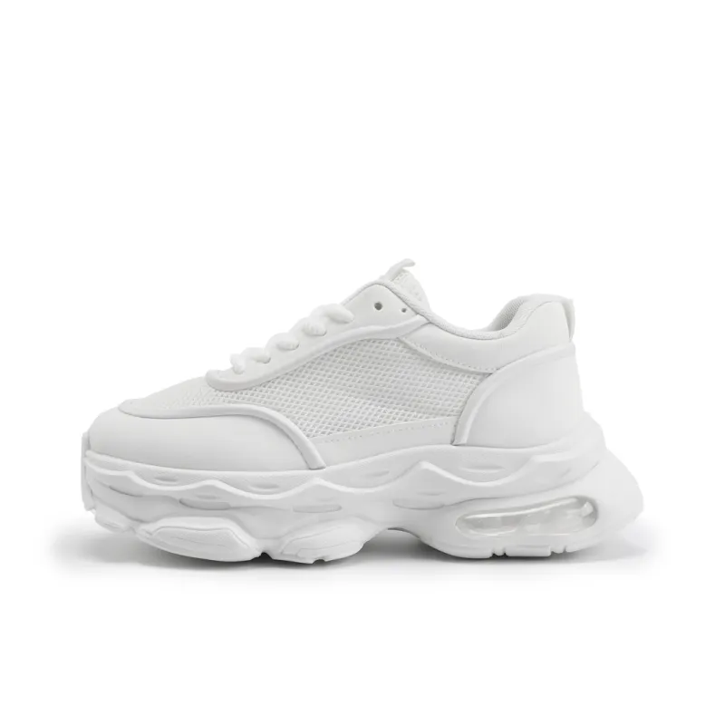 TOM TAILOR Pure White Jumping Trendy Shoes Mid Top Casual Shoes Men's White-0